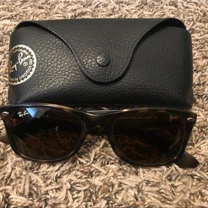 Ray Ban, New Wayfarer, 55mm Tortoise Shell Brown